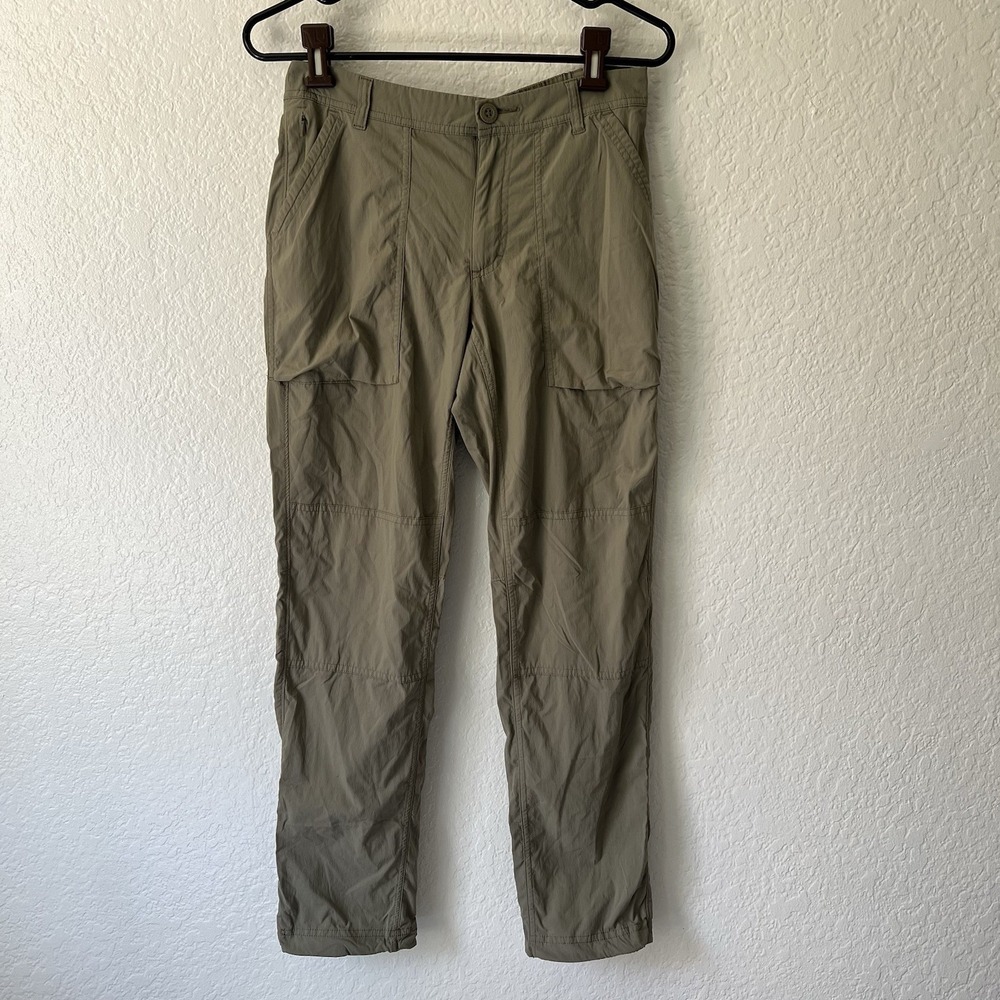 REI Co-op Savanna Trail Pants Women's Size 6 Khaki Hiking Lightweight Nylon - Picture 4 of 8